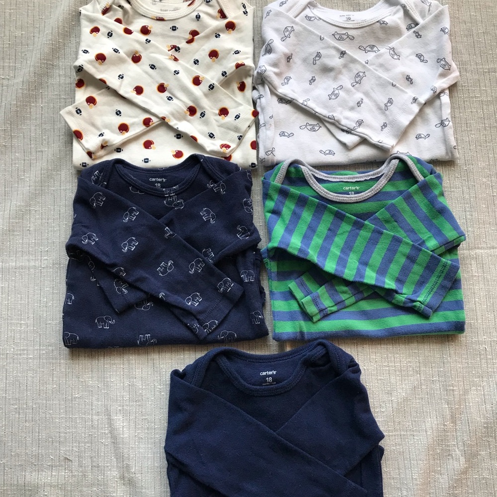 CARTERS | Long Sleeve Onesie Bundle